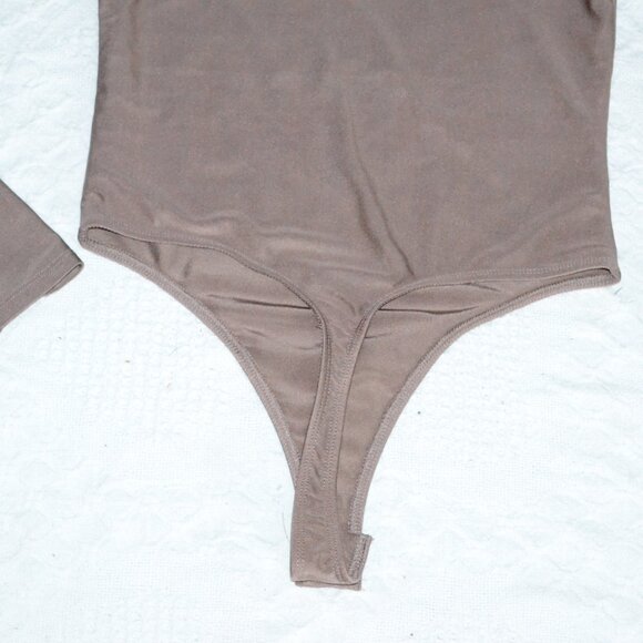 Bailey 44 Women Silky Brown Bodysuit Small - Picture 8 of 10